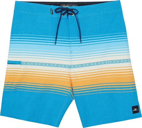 O'Neill Hyperfreak Heat Stripe Line 19 In Boardshorts - Men's