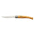 Opinel Slim Knife No.10 Beechwood Handle Stainless Blade - Beech
