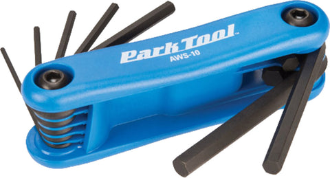 Park Tool AWS-10 Folding Hex Wrench Set