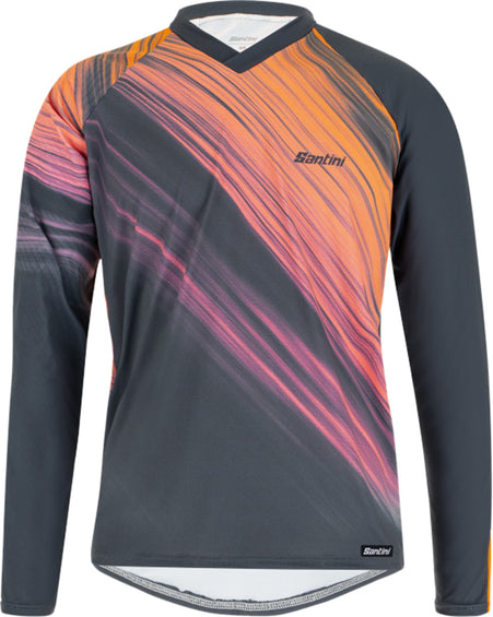 Santini Sasso MTB Cycling Long Sleeve Tech Tee - Men's