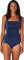 Speedo Solid Shirred Tank One Piece Swimsuit - Women's - Peacoat