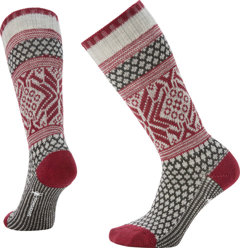 Smartwool Everyday Popcorn Snowflake Pattern Crew Socks - Unisex