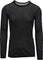 Smartwool Intraknit Thermal Merino Crew Neck Base Layer Top - Men's - Black - White