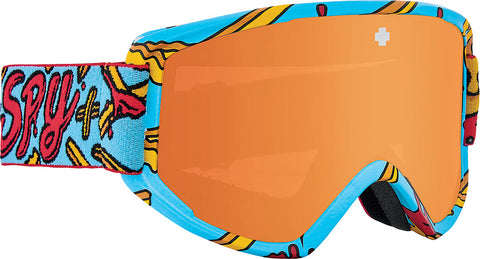 Spy Crusher Elite Goggles - Gloss Light Blue French Fry - Youth