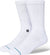 Stance Icon Socks - Unisex - White - Black