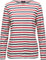 Saint James Minquidame Breton Striped Shirt With Long Sleeve - Women's - Ecru - Marin - Tulipe