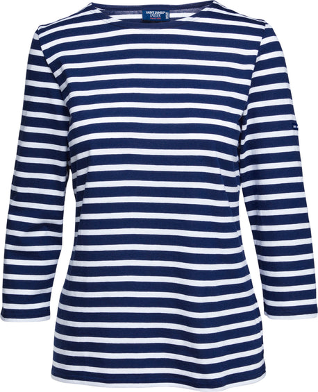 Saint James Galathee II Breton Striped Top With 3/4 Sleeves - Women's