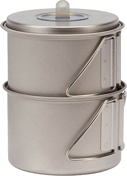 Snow Peak Titanium Mini Solo Cookset