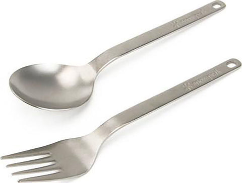 Snow Peak Titanium Fork & Spoon Set