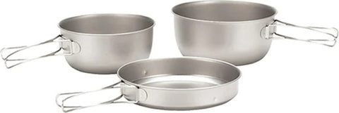 Snow Peak Titanium 3 Piece Cookset