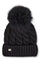 SOIA & KYO Amalie Beanie With Detachable Pompom - Women's - Black