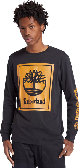 Timberland Long-Sleeve Logo T-Shirt - Men's