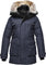 Nobis Yatesy Long Parka - Men's - Crosshatch Navy