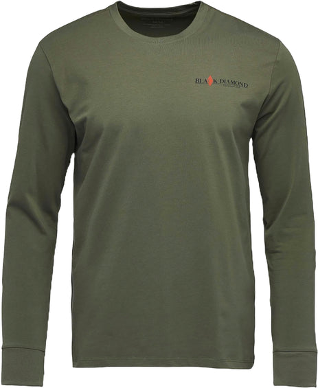 Black Diamond Heritage Wordmark Long Sleeve Tee - Men's