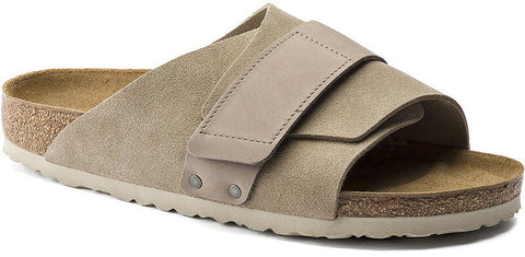 Birkenstock Kyoto Nubuck/Suede Leather Sandals [Narrow] - Women's