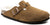 Birkenstock Boston Shearling Suede Leather Mules [Narrow] - Women's - Mink