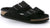 Birkenstock Arizona Shearling Suede Leather Sandals - Unisex - Black