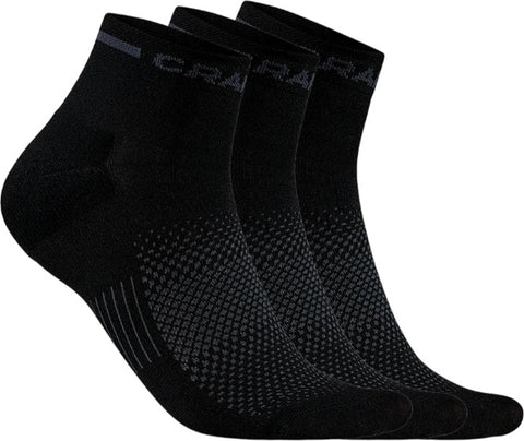 Craft Core Dry Mid 3-Pack Socks - Unisex