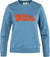 Fjällräven Fjallraven Logo Sweater - Women's - Dawn Blue - Terracotta Brown