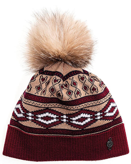 Harricana Vintage Ski Beanie Hat - Women's