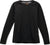 icebreaker 200 Oasis Merino Long Sleeve Crewe Thermal Top - Kids - Black