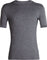 icebreaker 200 Oasis SS Crewe T-Shirt - Men's - Gritstone Heather