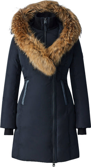 Mackage Kay Down Coat With Natural Fur Signature Mackage Collar - Women's