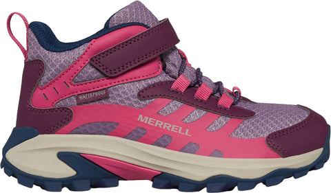 Merrell Moab Speed 2 Mid A/C Waterproof Hiking Boots - Youth