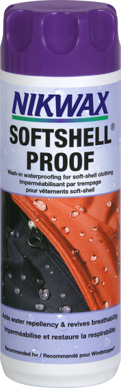 Nikwax Soft Shell Proof Wash-in Waterproofing - 300mL