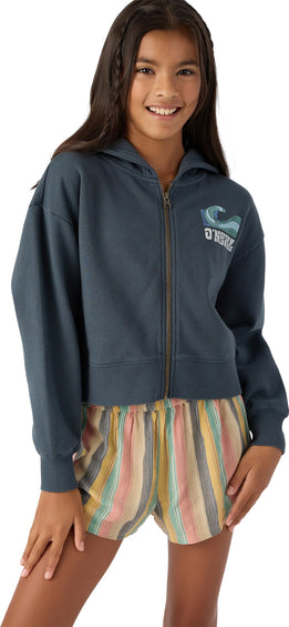 O'Neill Darcie Zip-Up Hooded Sweatshirt - Girls