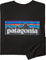 Patagonia P-6 Logo Responsibili-Tee Long Sleeve T-Shirt - Men's - Black