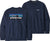 Patagonia P-6 Logo Uprisal Crew Neck Sweatshirt - Unisex - New Navy