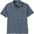 Patagonia Cotton In Conversion Lightweight Polo Shirt - Men's - Fathom Stripe - New Navy