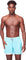 Public Beach Tulum Full Elastic Waistband Swim Short with Compression Liner - Men's - Turquoise
