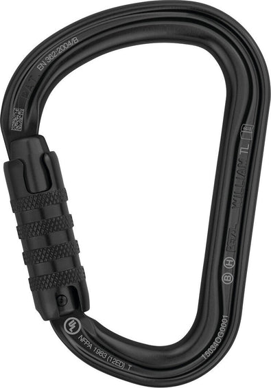 Petzl William Lightweight Asymmetrical Large-Capacity Carabiner