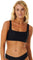 Rip Curl Premium Surf D-DD Crop Bikini Top - Women's - Black