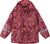 Reima Koski Fleece Lining Raincoat - Kids - Jam Red