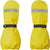 Reima Kura Rain Mittens - Kids - Yellow