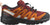 Salomon XA Pro V8 CS Waterproof Trail Running Shoes - Youth - Red Dahlia - Black - Orange Pepper