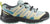 Salomon XA Pro V8 CS Waterproof Trail Running Shoes - Youth - Tanager Turquoise - India Ink - Sunny Lime