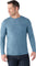 Smartwool Everyday Exploration Merino Long Sleeve Pocket Tee - Men’s - Twilight Blue Heather