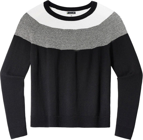 Smartwool Edgewood Colorblock Crew Neck Sweater - Women's