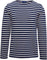 Saint James Meridien Moderne Breton Top - Unisex - Marine - Ecru