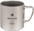 Snow Peak Ti-Double Mug 450ml - Titanium