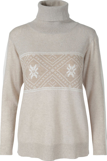 We Norwegians Snowflake Rollneck Sweater - Women's